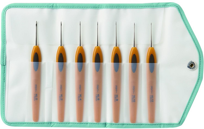 Clover 크로바 레이스용 펜E 코바늘 세트 43-605, 1개