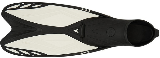 아레나 롱핀 오리발 A5AC1AF01-WHT, 화이트