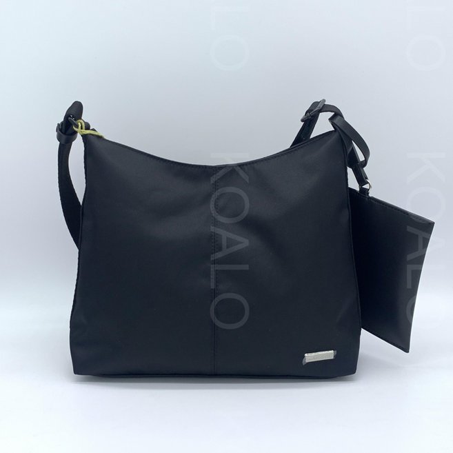 캉골 데이 레트로코어 스몰 호보백 파우치 크로스백 가방 (블랙)