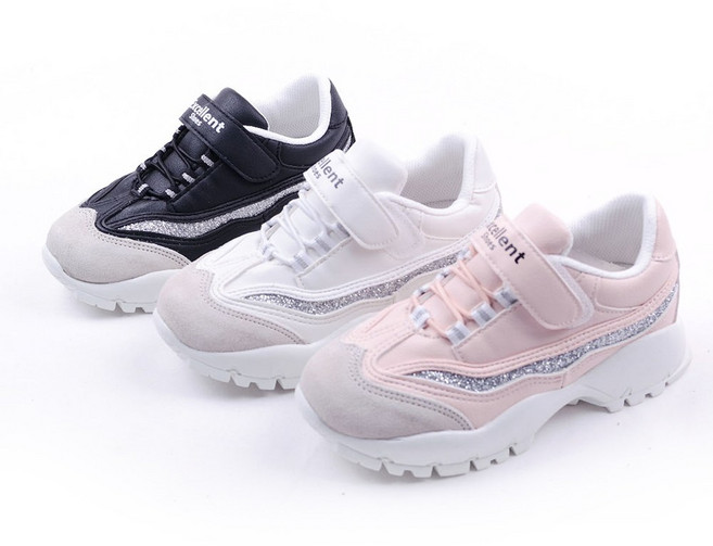 풋풋 실버웨이브 아동 운동화 여아운동화