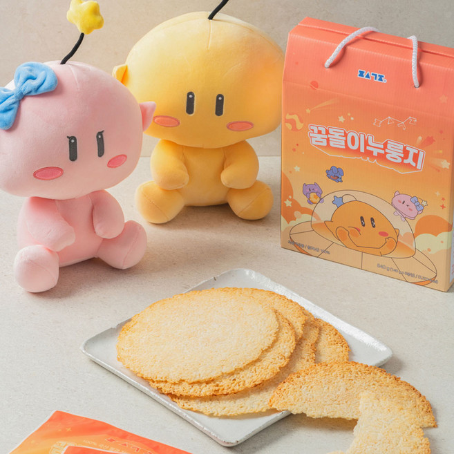 편식공장 꿈돌이 누룽지, 6개, 140g