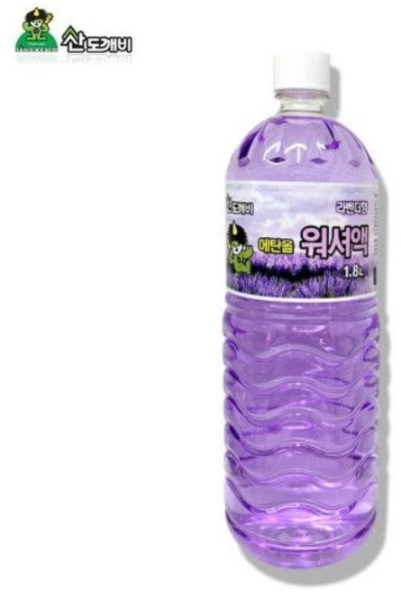 산도깨비 에탄올 워셔액 (1.8L) 라벤다향 - 1개