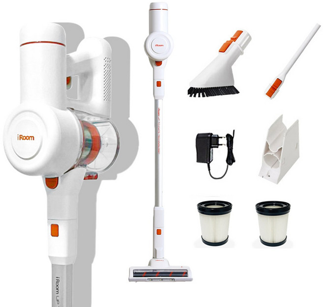 iRoom 차이슨 무선 스틱청소기, 오렌지, OG20