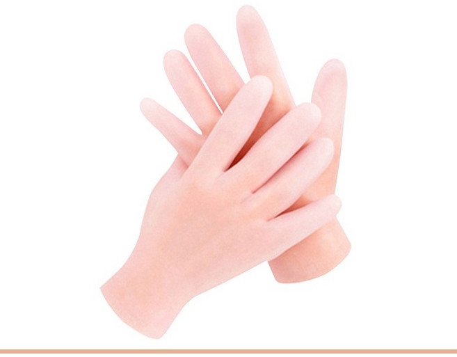 SEBS소재 발바닥 보호커버 양말 미백 탄력장갑 2P1SET SH1426