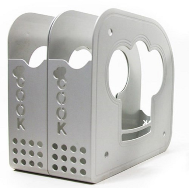 연결 적층형 코스트코 국산 후라이팬정리 꽂이 후라이판 수납 주방 부엌 씽크대 정리 선반, 연그레이 2P, 1개