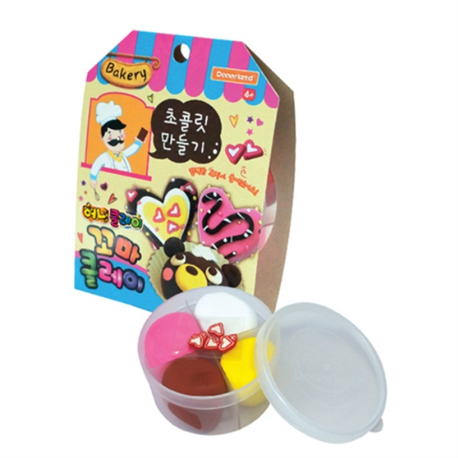도너랜드)허니클레이(꼬마클레이/초콜릿만들기), 단품, 단품