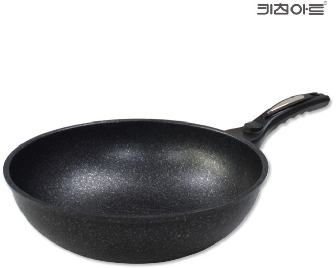 키친아트 첼로 마블코팅 궁중팬, 1개, 30cm