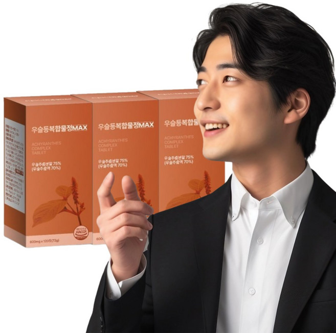 우슬 복합물정 우슬등복합물 캡슐 정, 3개, 120정