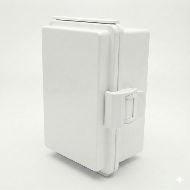 EL 국산 컨트롤 박스(하이박스) 100X150X80 방수 CCTV박스 단자함 분전함 전기함, 화이트, 1개