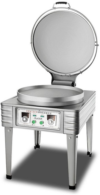 자동 빈대떡 파전 호떡 1.8cm 기계식 그릴 상업용 굽는기계 40cm 굽는 군밤기계