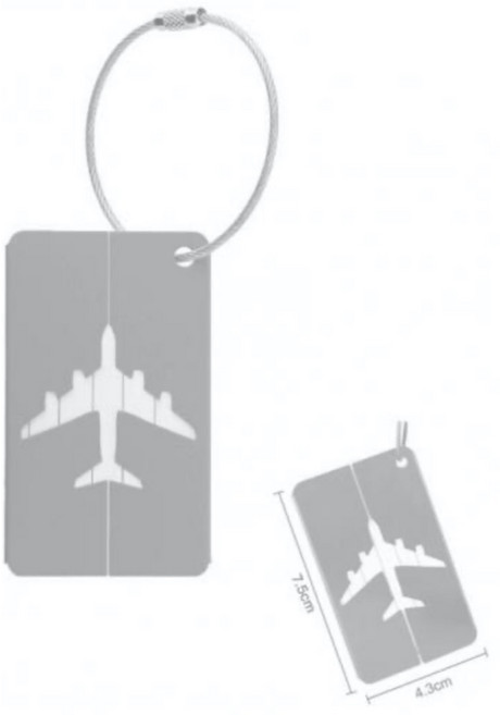 RBF LUGGAGE TAG 行李吊牌 銀 LT-SILVER
