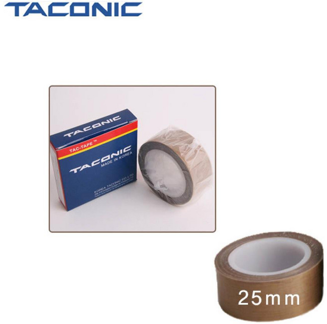 마찰계수 낮은 고온 실링기 씰링테잎 테프론 테이프 pvc용접 부착 방지 배관 진공포장기 인쇄 내열용 스크래치방지 내열 테프론테이프 접착 마감실링 인쇄기 열선테이프, 1개