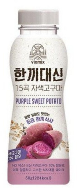 알티스트 한끼대신 15곡 자색고구마 쉐이크, 6개, 50g