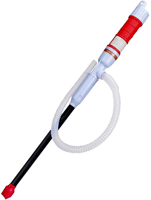 電動抽油器 柴油吸油器 魚缸換水抽水泵 換機油汽油 電動加油槍 電池供電, 1個, 紅色, 紅色