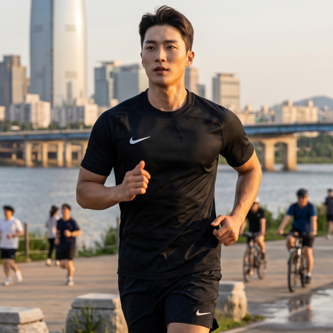 [백화점매장판] 나이키 반팔티 드라이핏 남여공용 LT 통기성 메쉬 티셔츠