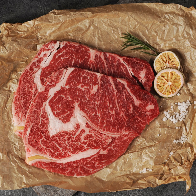 [한정특가!] 무항생제 농협안심한우 구이용 1++등급 투쁠 등심, 1개, 200g