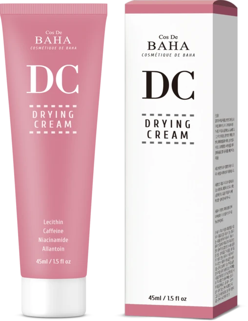 코스드바하 DC 지성 피부 전용 드라잉 크림 45ml 유분 SEBUM 미백 관리 보송보송, 1개 - 쿠팡
