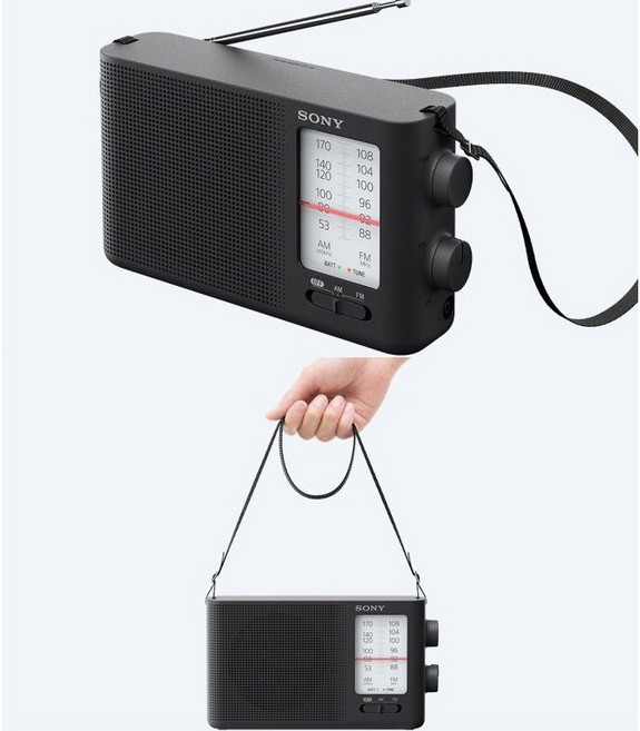 SONY 소니 고감도 고출력 FM/AM라디오 장시간사용-T1, 단일수량