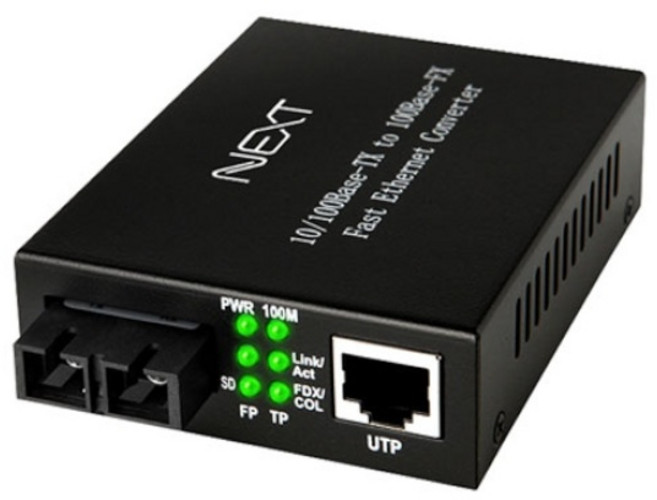 (이지넷유비쿼터스) 이지넷 NEXT-200FSCS 광컨버터 (100Mbps/SC/싱글), 1개