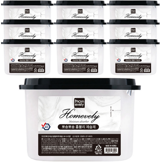 뽀송뽀송 홈블리 제습제, 300g, 10개