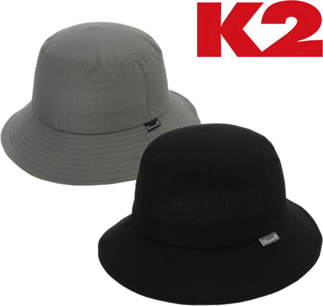 [정상가: 59 000원] K2 남여공용 벙거지 모자 버킷햇 사계절 자외선차단 챙모자 턱끈 등산모자 햇빛차단 사파리모자 일상 캠핑 여행 낚시, B블랙