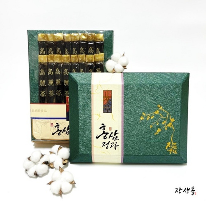 [고려홍삼봉밀진과] 홍삼 정과 400g 명절선물 보자기포장 (무료배송), 20, 99