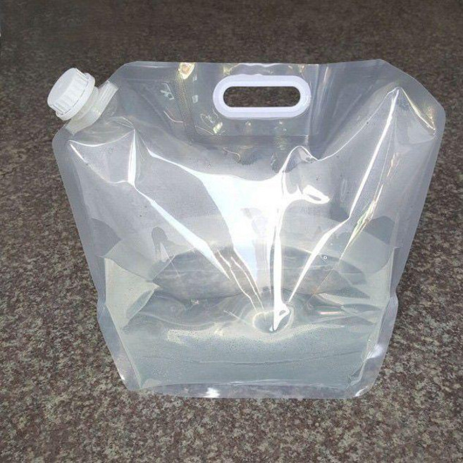 good 大容量便攜摺疊儲水袋家用軟體塑料注水囊露營車載裝水袋, 1個, 10L 3只裝