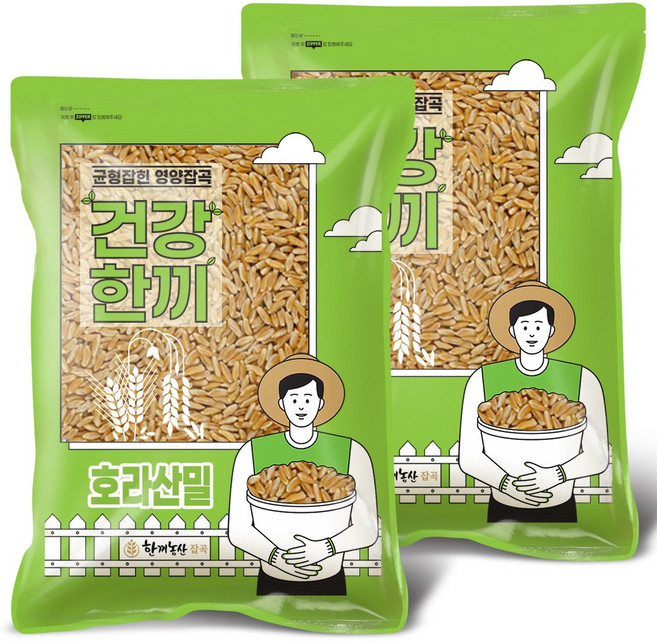 한끼농산 고대곡물 호라산밀 10kg, 5kg, 2개