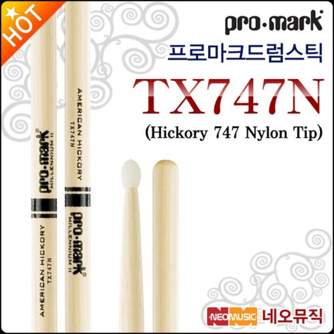 프로마크 히코리 나일론팁 5A TX747N 681129, 프로마크 TX747N, 단품, 1개