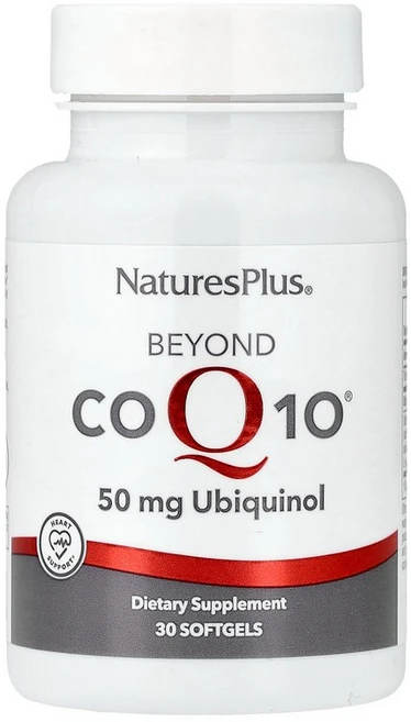 NaturesPlus Beyond CoQ10® Ubiquinol 50 mg 30 Softgels, 1개 - 쿠팡