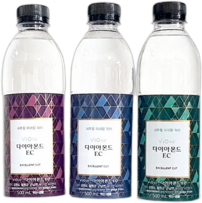 휘오 다이아몬드 EC 생수 미네랄워터 물, 500ml, 1개