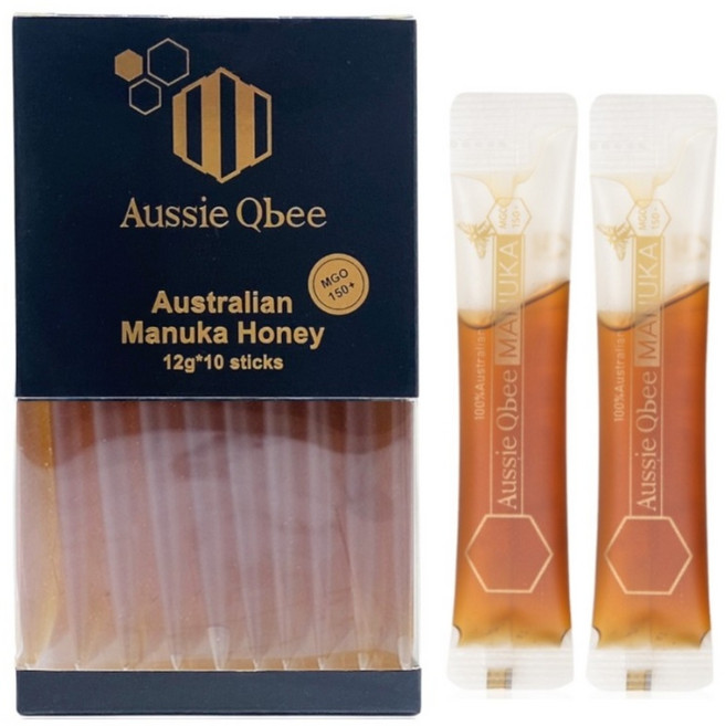 오지퀸비 마누카꿀스틱 MGO 150+, 1세트, 120g