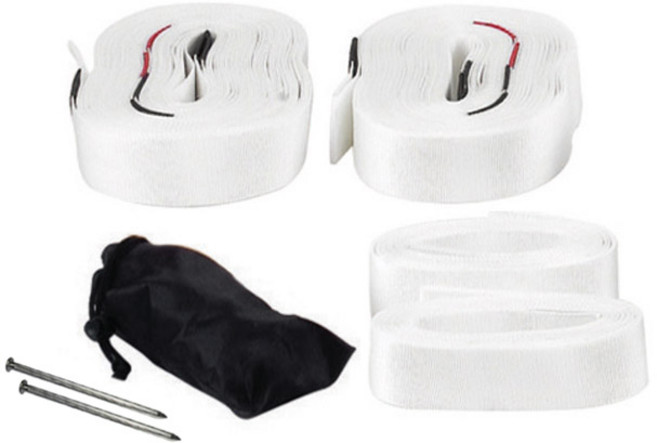 스타스포츠 스타 족구 라인 벨트(못포함) JN201S, Wh