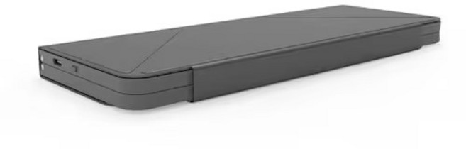 퓨전에프엔씨 터치패드 접이식 휴대용 블루투스 키보드, 블랙컬러, X-Folding XK808B, 제조사축