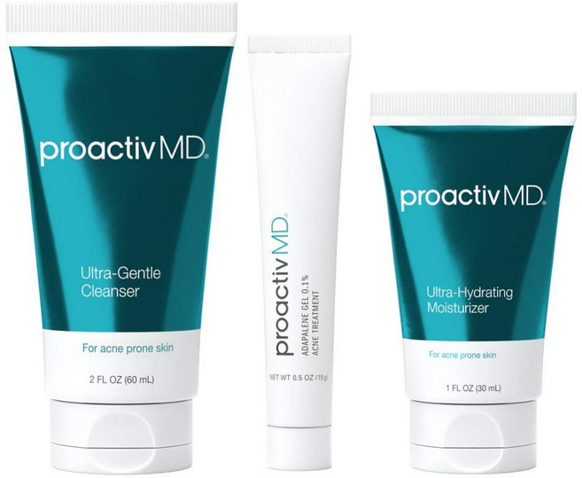프로액티브 Proactiv MD 아크네 트리트먼트 시스템 스타터 3종 세트, A
