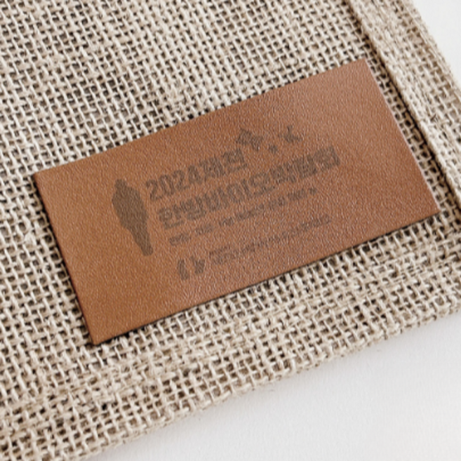 인쇄용 가죽 패치 직사각형 접착 수선용 사각 가죽 패치 라벨 diy 스티커 꾸미기 레이저 디자인 접착식, 소형 아이보리