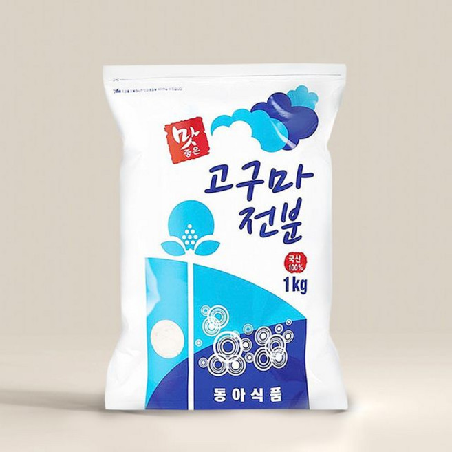 동아식품 고구마 전분 1kg (국내산), 1개
