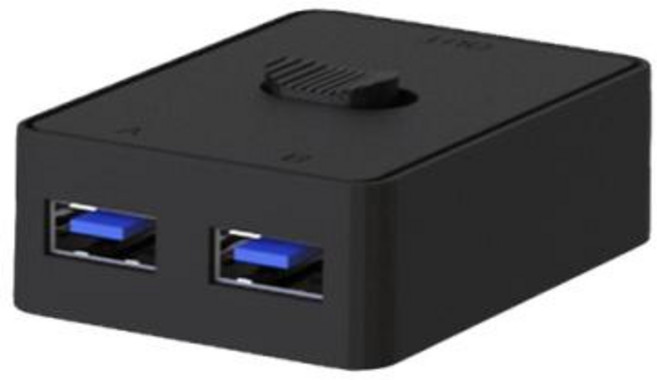 KVM USB 허브 USB 3.0 스위처 PC 공유 키보드 마우스 프린터용 플러그 앤 플라이 KVM 스위치 디스플레이 USB 스위치 분배기 5Gbps, 1개