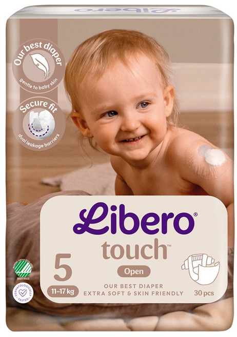 리베로 기저귀 TOUCH 터치 밴드형, 5단계, 30매