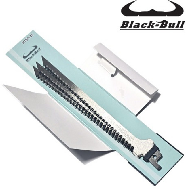 블랙불 다용도 톱날 3개입 H150-3S 원터치 교체 잽쏘 HASW1 호환 목재 석고보드 PVC용 톱날