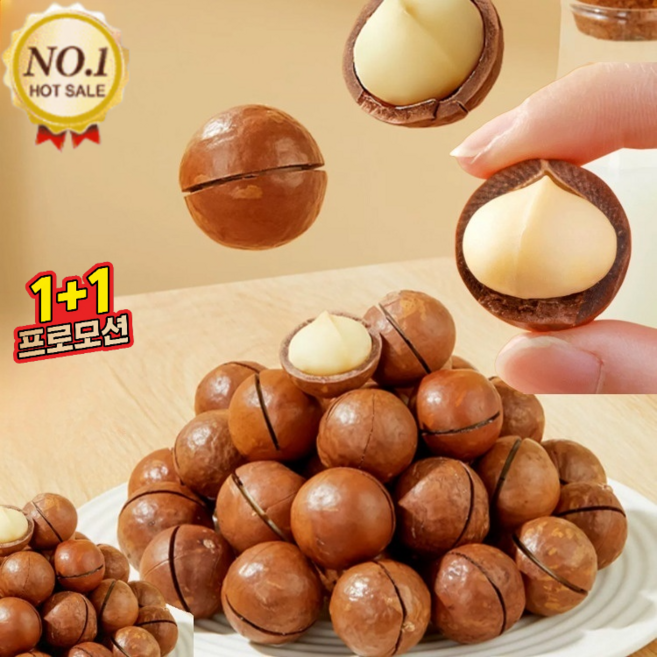 1kg+1kg다미아견과류 마가다카미아 저온구이 다미아너트 알이 굵다지방 감소/뇌 노화 방지, [1+1]250g*2