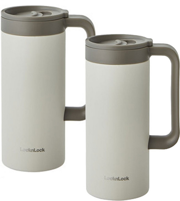 락앤락 테이블 머그 473ml, IVORY, 2개