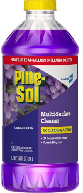 클로록스프로 파인솔 다목적 세정제 만능 라벤더 향 40액량 온스 (포장 내용물은 다를 수 있음), 40 플 오즈 (1개 팩)