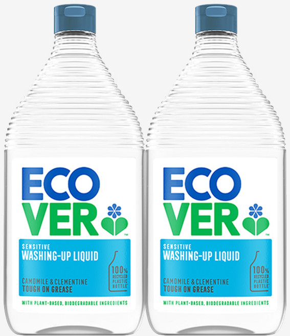 에코버 주방세제 캐모마일&귤, 950ml, 2개