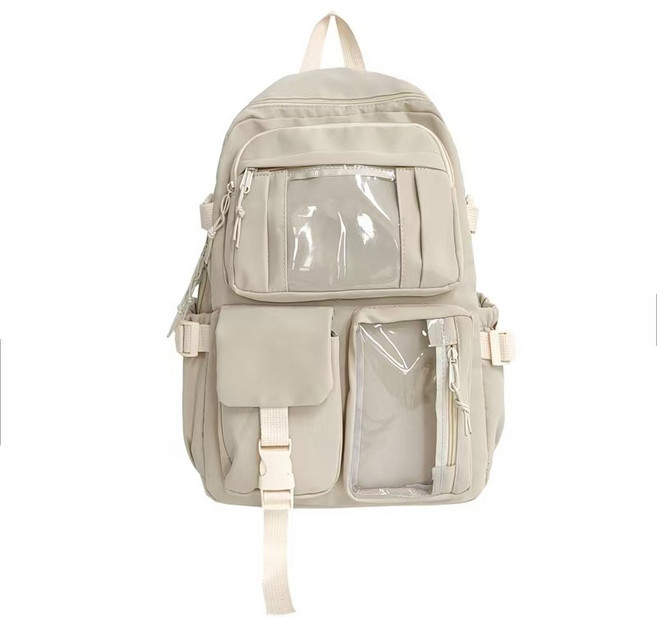 스카프백 복고풍 단색 학생용 대용량 스카프백