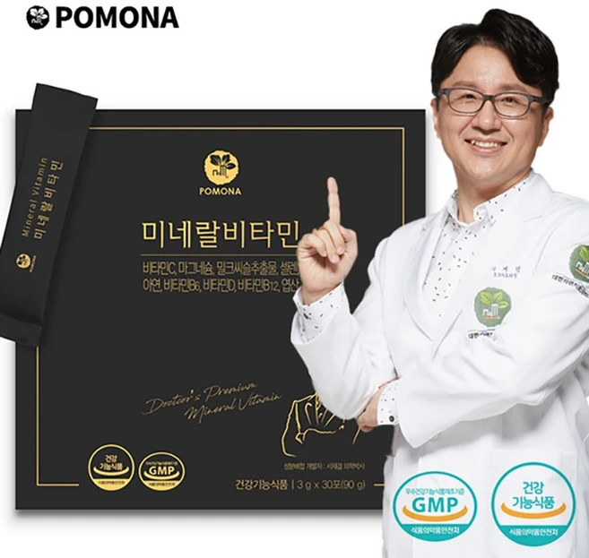 서재걸 박사 슈펴에이징 업그레이드 항산화 미네랄비타민 30포*3g (90g), 1개, 30회분 - 쿠팡