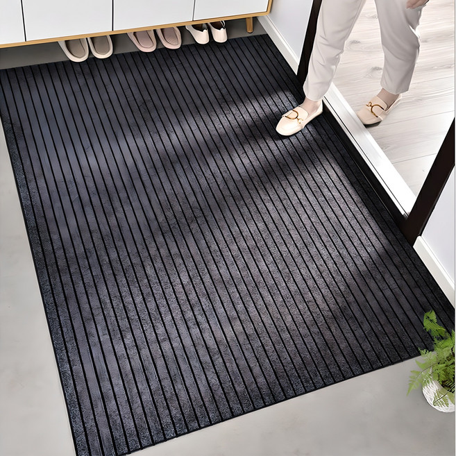 현관매트 업소용 발매트 출입구 신발현관 미끄럼방지 90X120, 90x120 그레이, 1개