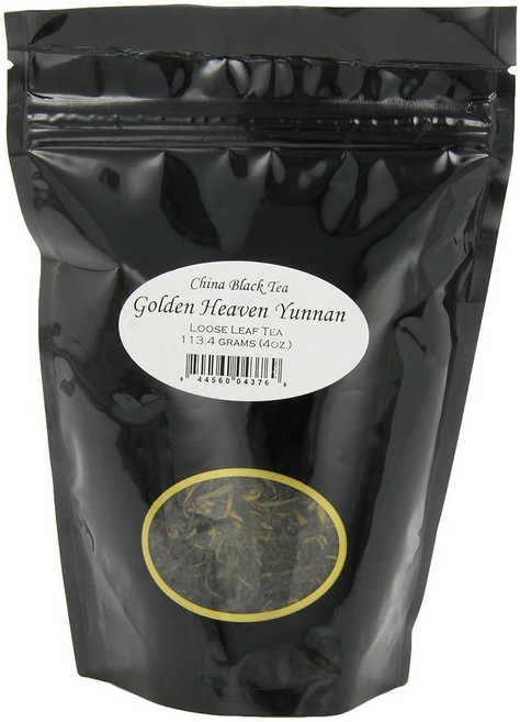 English Tea Store 루즈 리프 루이보스 허브 티 118.3ml(4온스), Golden Heaven Yunnan China 홍차, 4 Ounce (Pack of 1), 1개, 1개