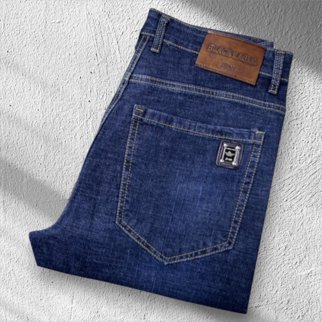 Black Eagle (블랙이글) 간절기용 워싱 데님 팬츠 남자 스판 청바지 스트레이트핏 (정품)