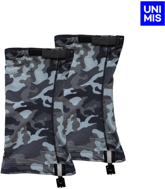 유니미스 국산 남녀공용 사계절 등산 스패츠 발목토시, 밀리터리 그레이